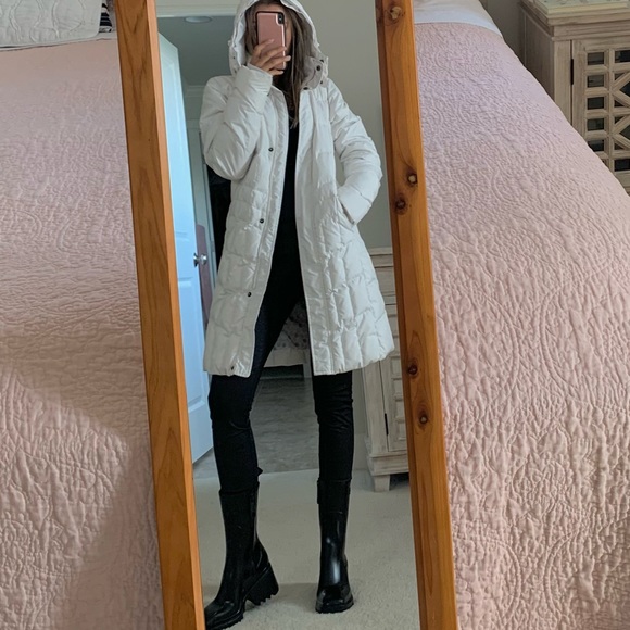 Winter Jacket, white XS - Picture 1 of 8